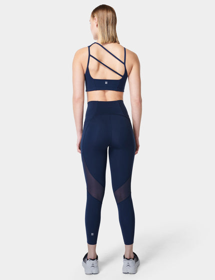 Sweaty Betty Aerial Power UltraSculpt High Waisted Leggings - Navy Blueimage6- The Sports Edit
