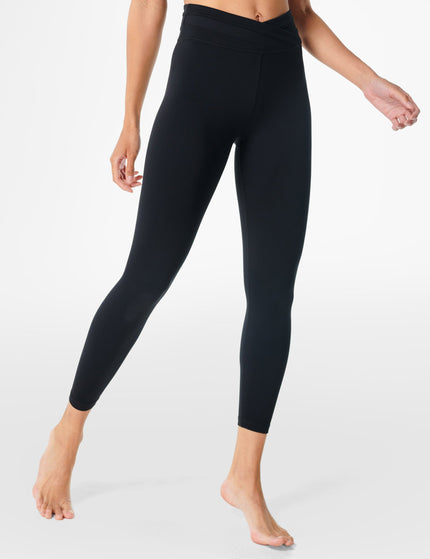 Sweaty Betty All Day Wrap Waist 7/8 Leggings - Blackimage1- The Sports Edit