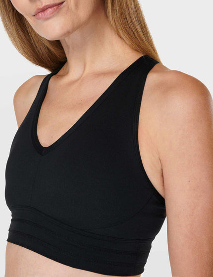 Sweaty Betty Gaia Yoga Bra - Blackimage4- The Sports Edit