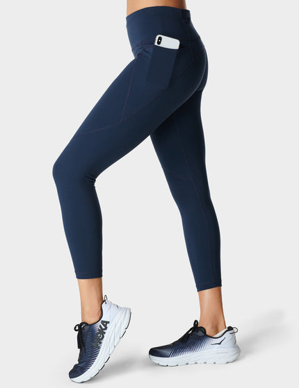 Sweaty Betty Power 7/8 Gym Leggings - Navy Blueimage1- The Sports Edit