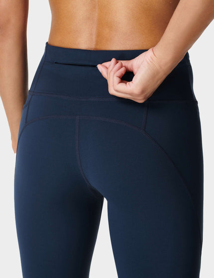 Sweaty Betty Power 7/8 Gym Leggings - Navy Blueimage5- The Sports Edit