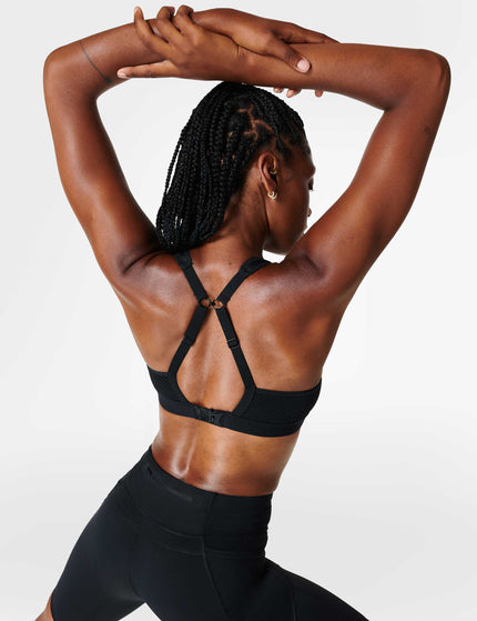 Sweaty Betty Ultra Running Bra - Blackimage2- The Sports Edit