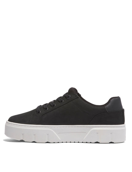 Timberland Low Lace-Up Trainer - Blackimage2- The Sports Edit