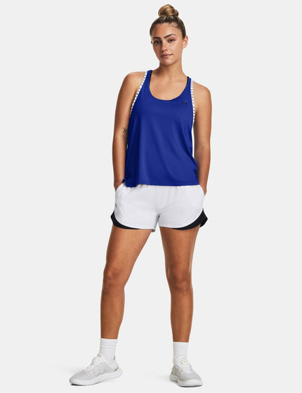 Under Armour Knockout Tank - Team Royal/Whiteimage4- The Sports Edit